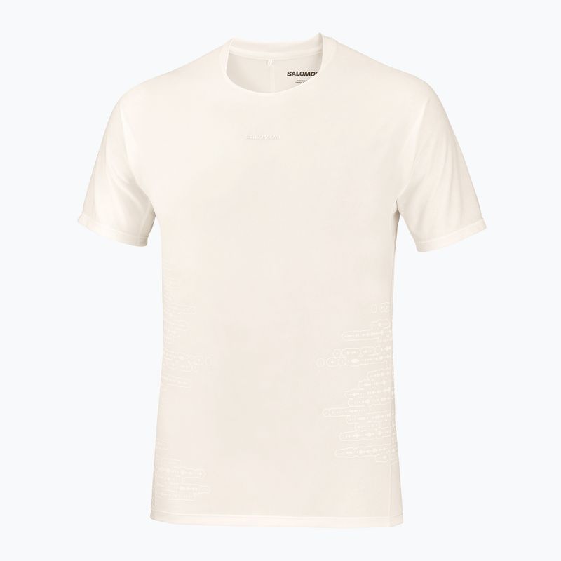 Мъжка тениска за бягане Salomon Sense Aero GFX Tee SS whisper white/raind day/bright white 5