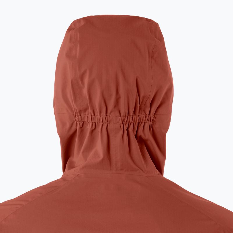 Мъжко яке за бягане Salomon Bonatti Waterproof burnt umber 3