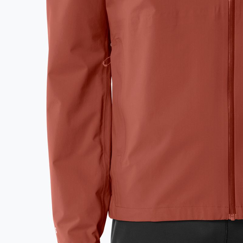 Мъжко яке за бягане Salomon Bonatti Waterproof burnt umber 6