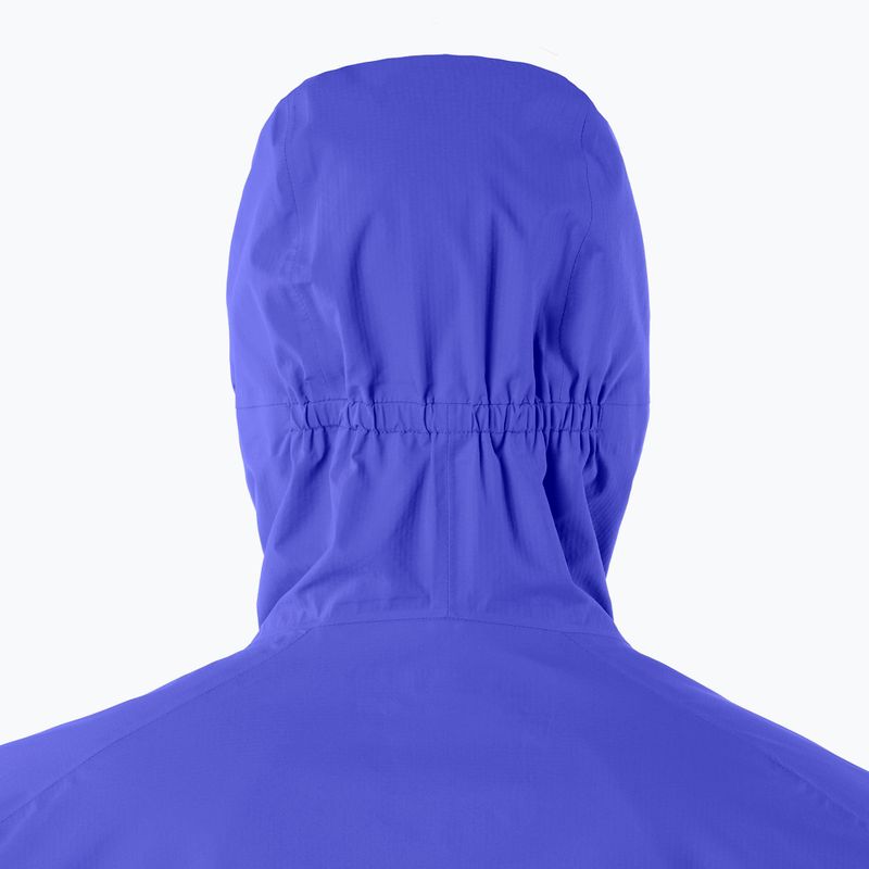 Мъжко яке за бягане Salomon Bonatti Waterproof clematis blue 3