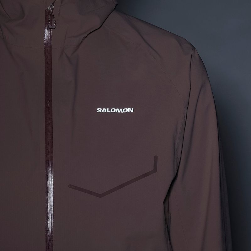 Дамско яке за бягане Salomon Bonatti Waterproof antler 8
