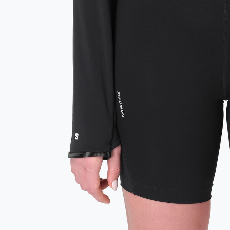 Дамски суитшърт Salomon Sense Aero Hybrid CP PLVR deep black 4