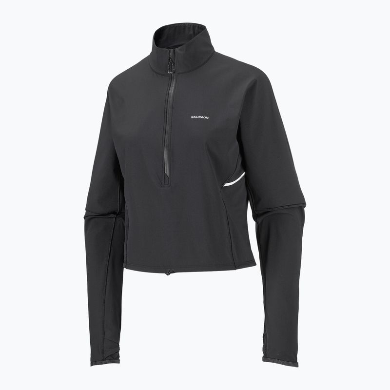 Дамски суитшърт Salomon Sense Aero Hybrid CP PLVR deep black 6