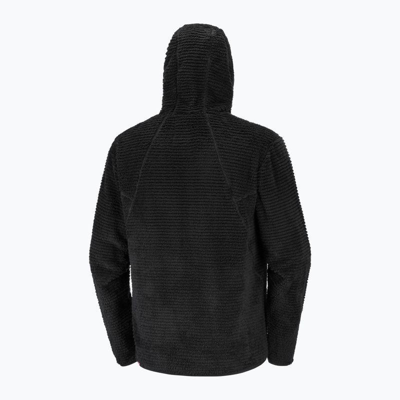 Мъжки поларен суитшърт Salomon Thernova Fleece Hoodie deep black 7