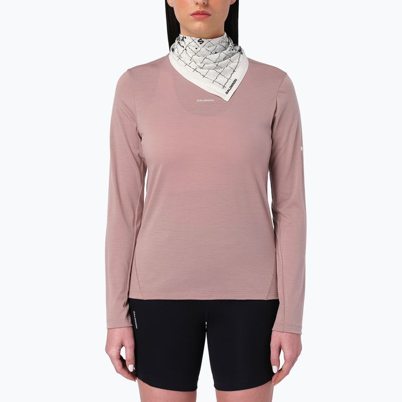 Дамска блуза за бягане с дълъг ръкав Salomon Sense Merino Tee LS antler
