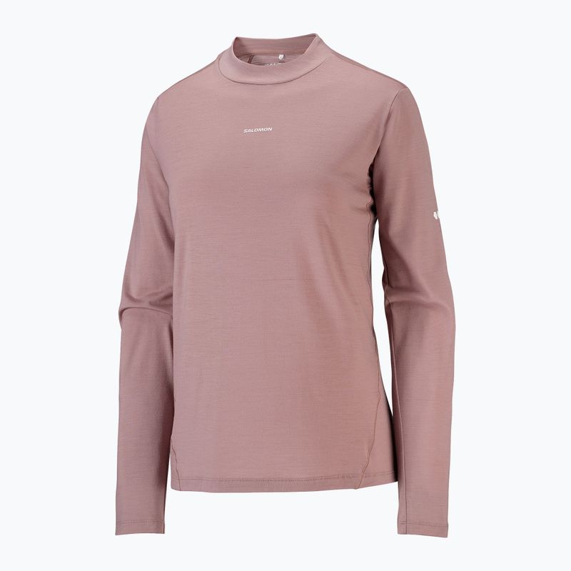 Дамска блуза за бягане с дълъг ръкав Salomon Sense Merino Tee LS antler 5