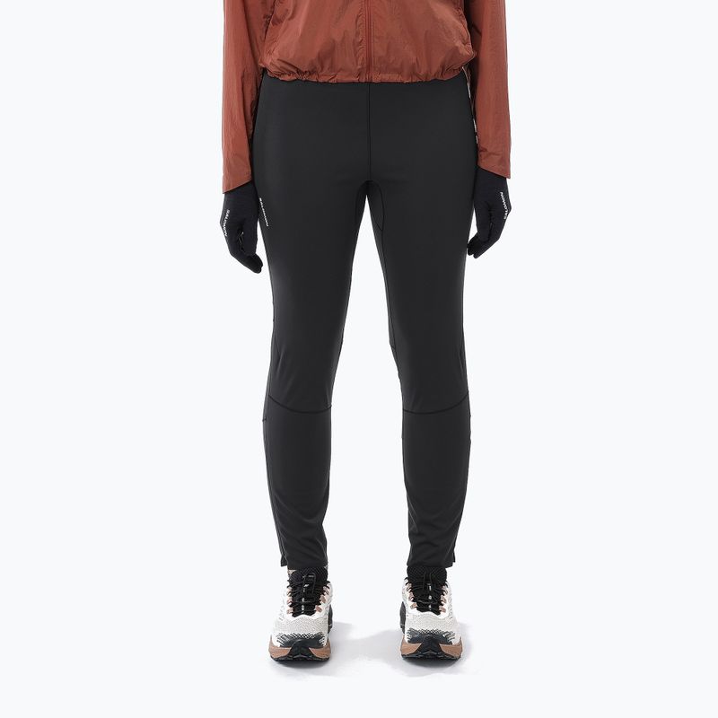 Дамски клин за бягане Salomon Sense Softshell Tights deep black