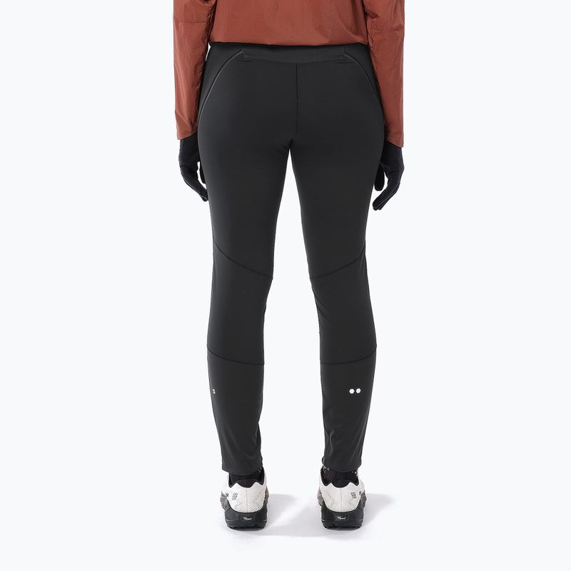 Дамски клин за бягане Salomon Sense Softshell Tights deep black 2