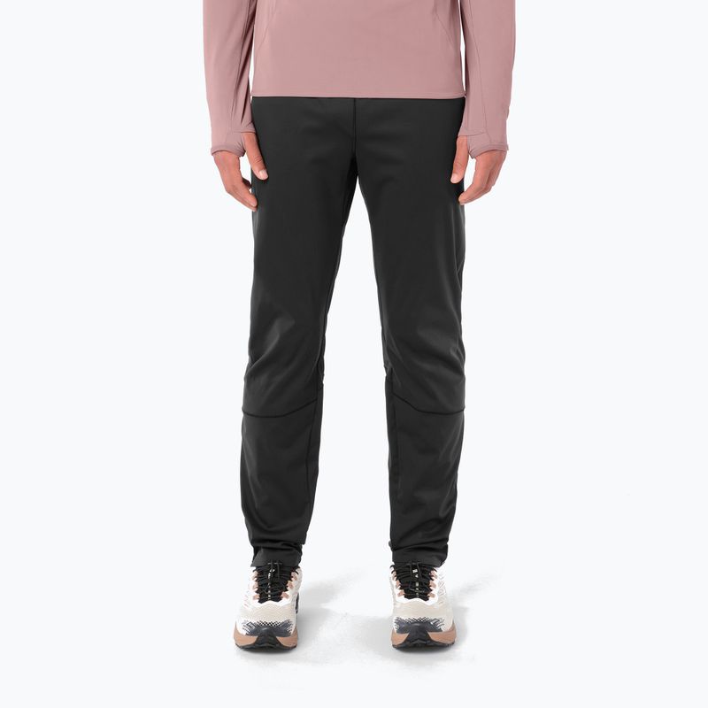 Мъжки панталони за бягане Salomon Sense Softshell Pants deep black