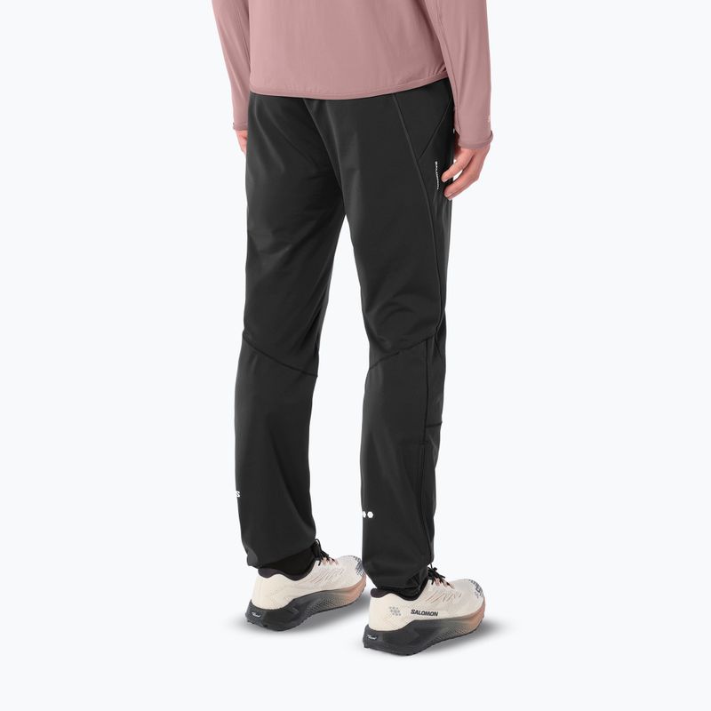 Мъжки панталони за бягане Salomon Sense Softshell Pants deep black 2