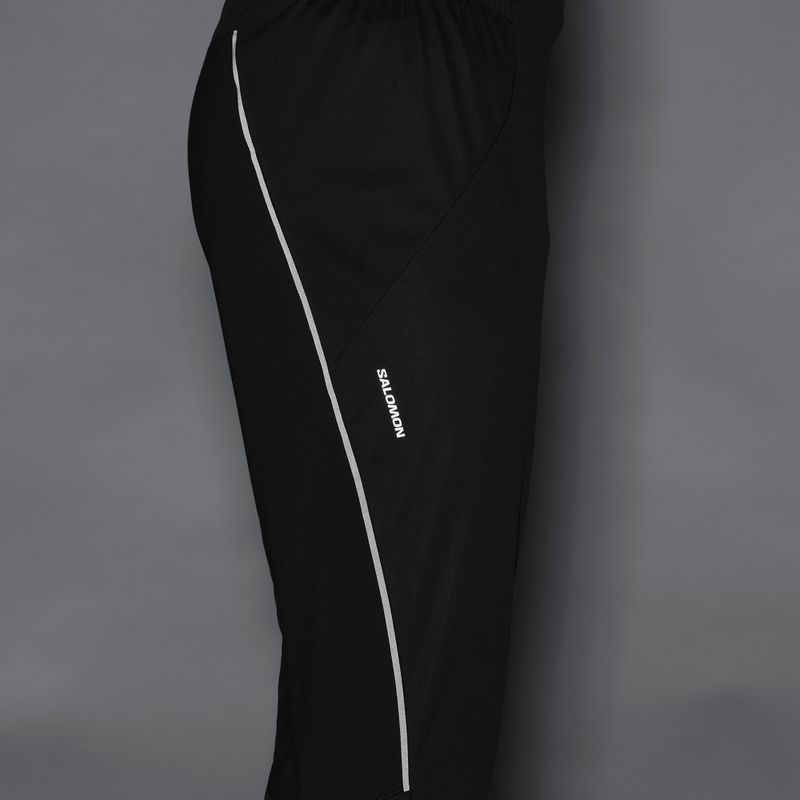 Мъжки панталони за бягане Salomon Sense Softshell Pants deep black 6