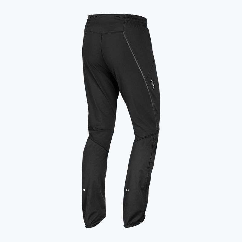 Мъжки панталони за бягане Salomon Sense Softshell Pants deep black 9