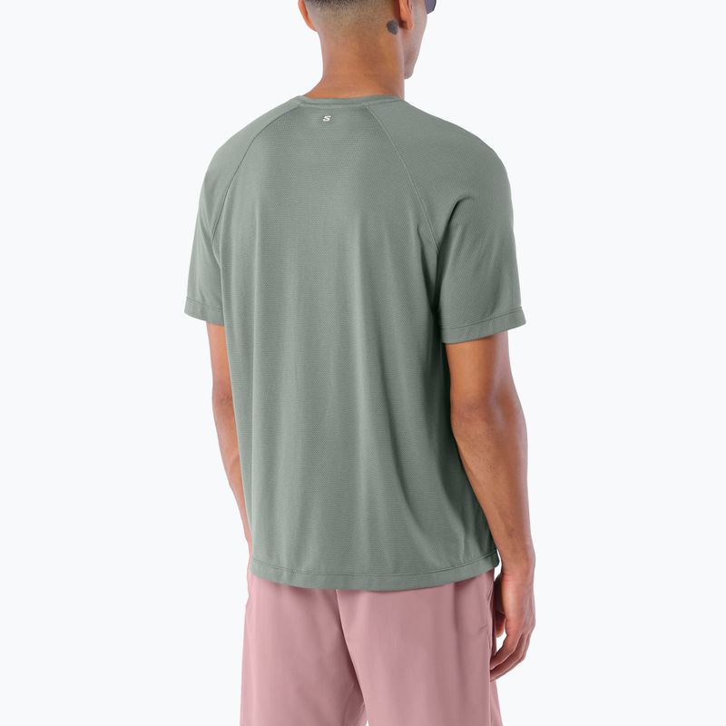 Мъжка тениска за бягане Salomon Shakeout Core SS Tee castor gray 2