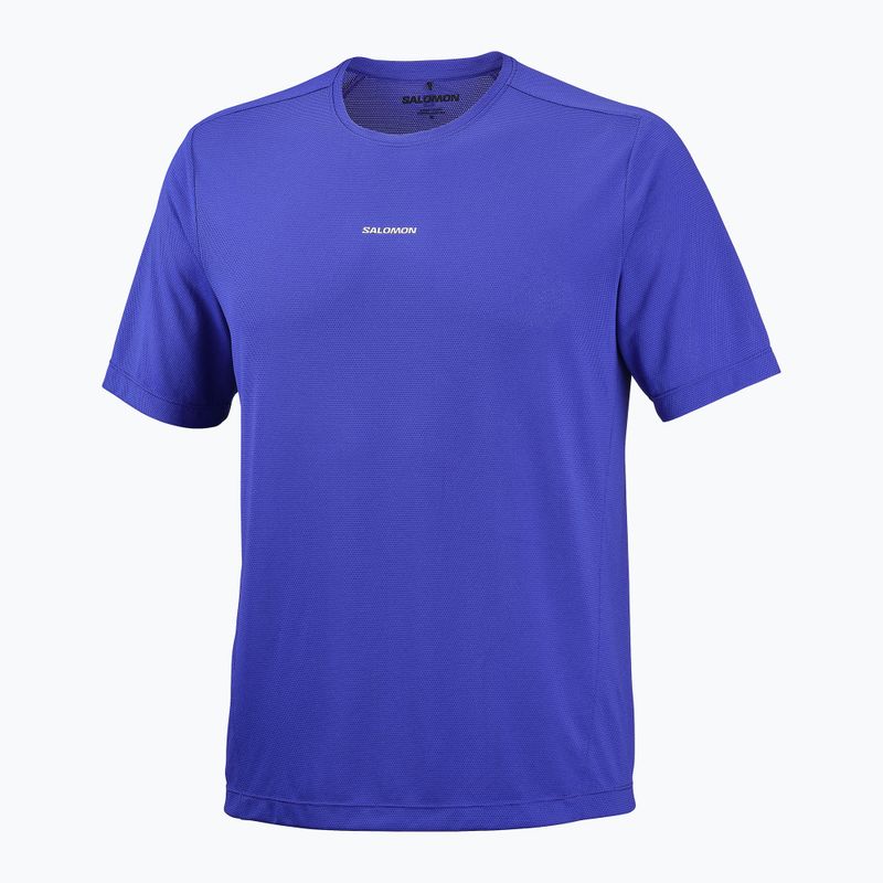 Мъжка тениска за бягане Salomon Shakeout Core SS Tee clematis blue 4