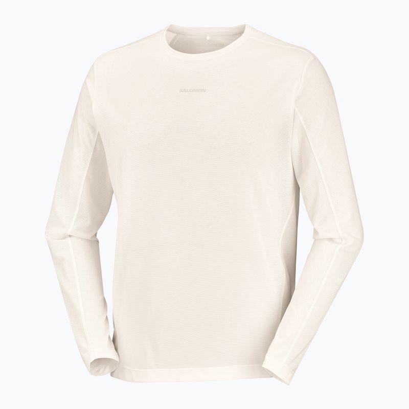 Мъжка блуза за бягане с дълъг ръкав Salomon Shakeout Core Tee GFX LS whisper white/pink frosting 5