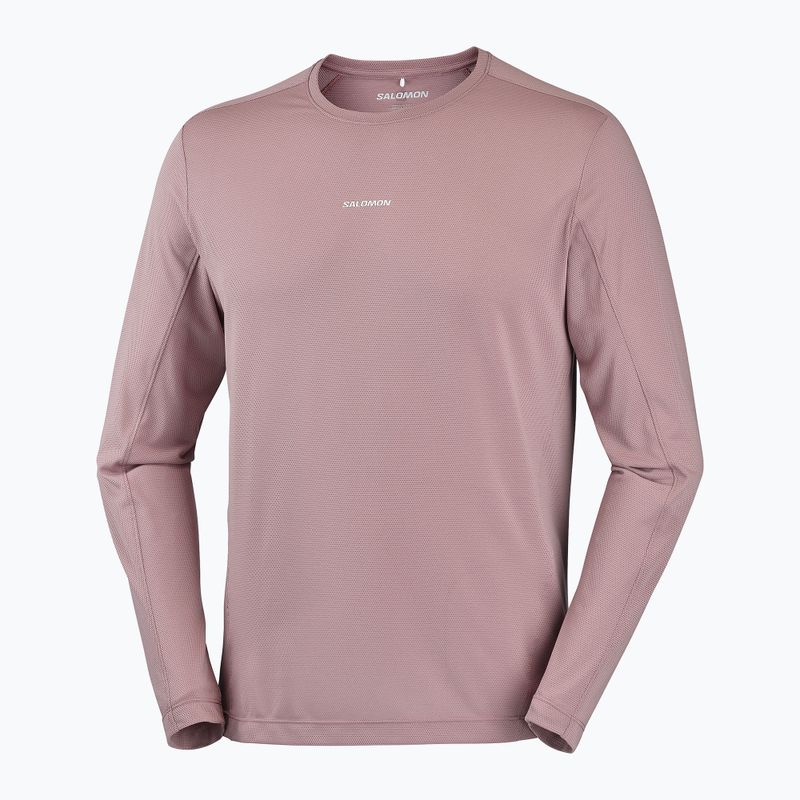 Мъжка блуза за бягане с дълъг ръкав Salomon Shakeout Core LS Tee antler 4