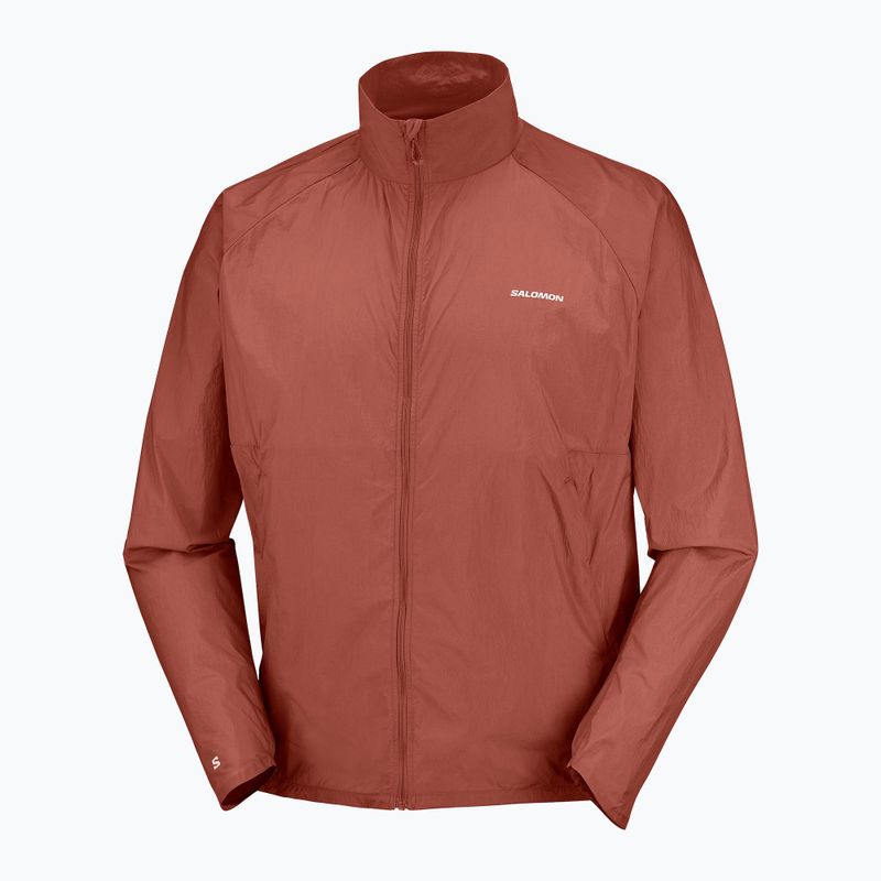 Мъжко яке за бягане Salomon Shakeout Fly burnt umber 9