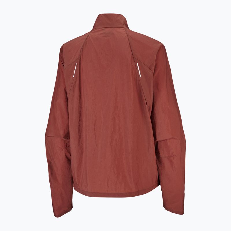 Дамско яке за бягане Salomon Shakeout Fly burnt umber 7