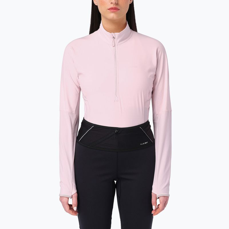 Дамски суитшърт Salomon Sense Aero Hybrid CP PLVR icy pink