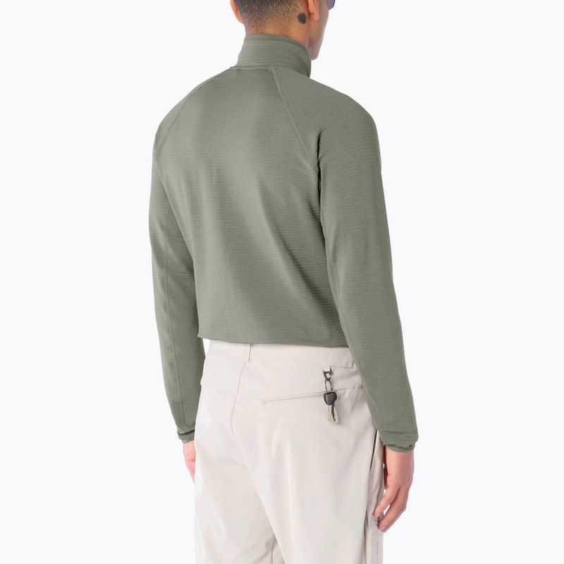 Мъжки суитшърт за трекинг Salomon Essential Lightwarm Full Zip castor gray 2