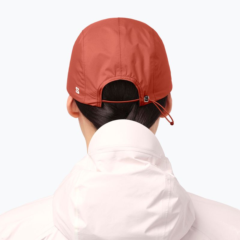 Шапка с козирка Salomon Bonatti Pro 5 Panel burnt umber 3