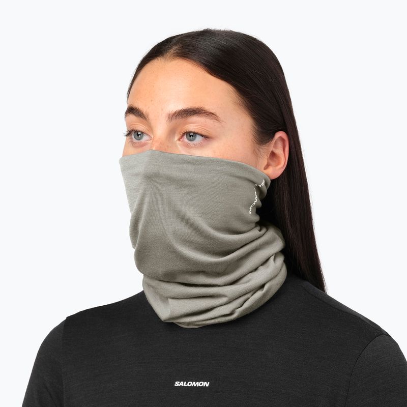 Шал комин Salomon Merino Neck Gaiter castor gray 3