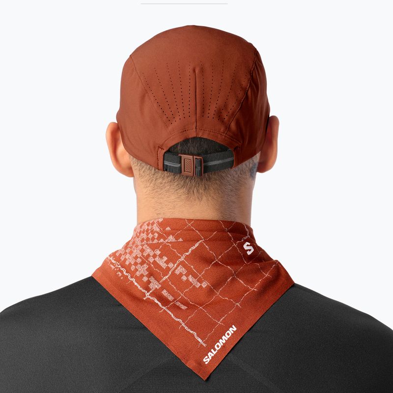 Шапка с козирка Salomon Shakeout burnt umber 3