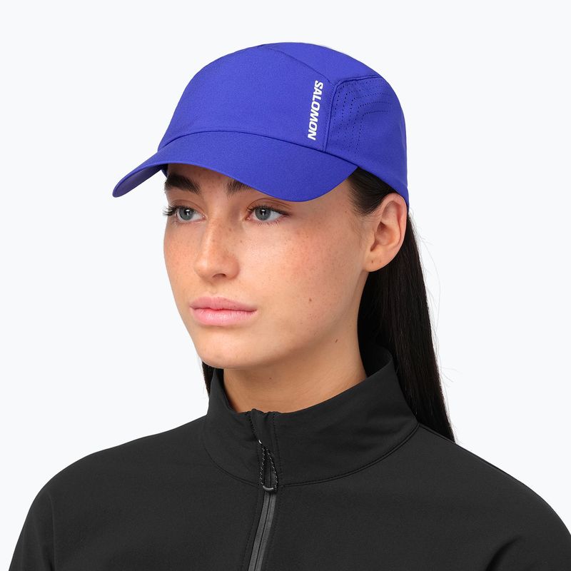 Шапка с козирка Salomon Shakeout clematis blue 4