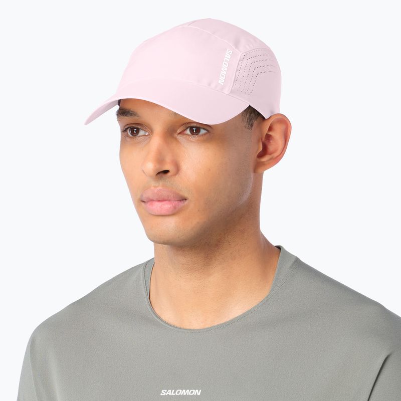 Шапка с козирка Salomon Shakeout icy pink 2