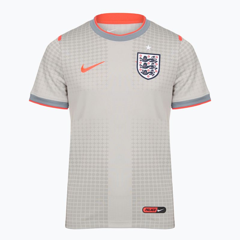 Детска футболна тениска Nike England Pre-Match pewter grey/bright crimson