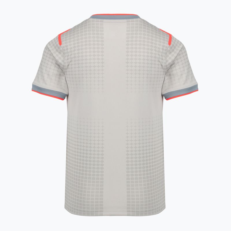 Детска футболна тениска Nike England Pre-Match pewter grey/bright crimson 2