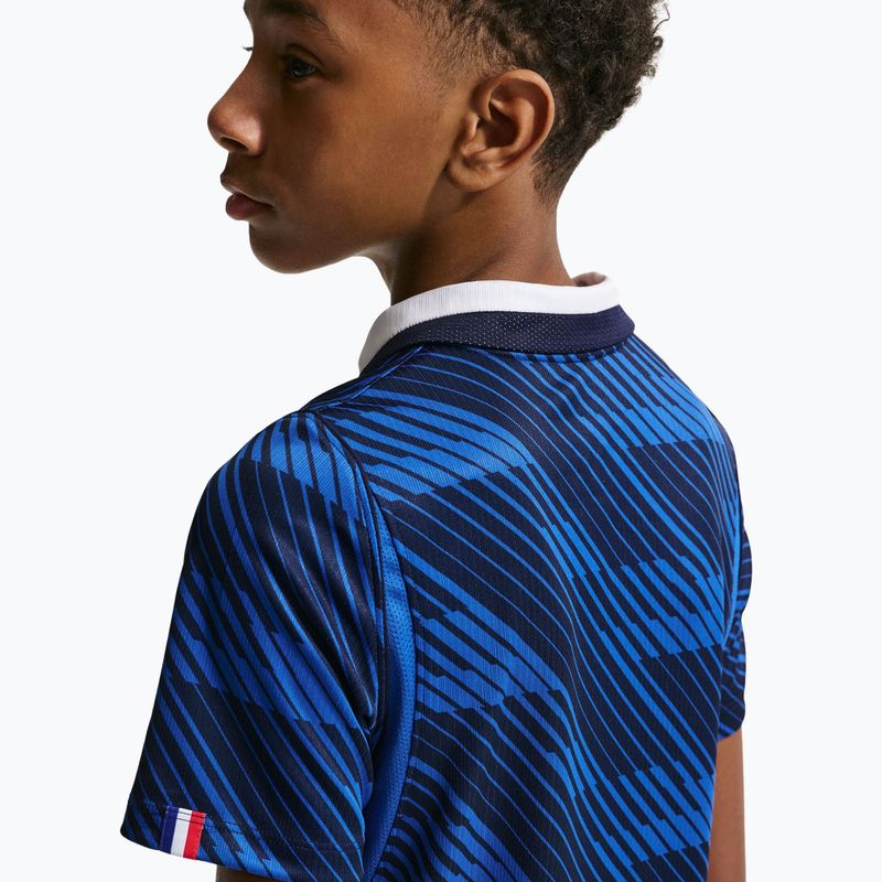 Детска футболна тениска Nike FFF 2026 Stadium Home game royal/metallic copper 8