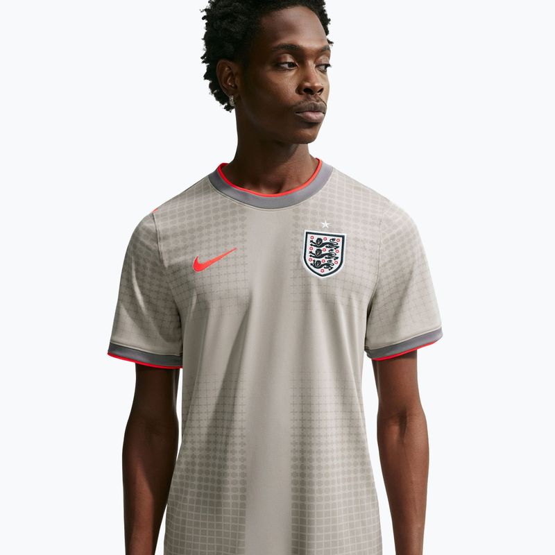 Мъжка футболна фланелка Nike England Academy Pro Pre-Match pewter grey/bright crimson 4