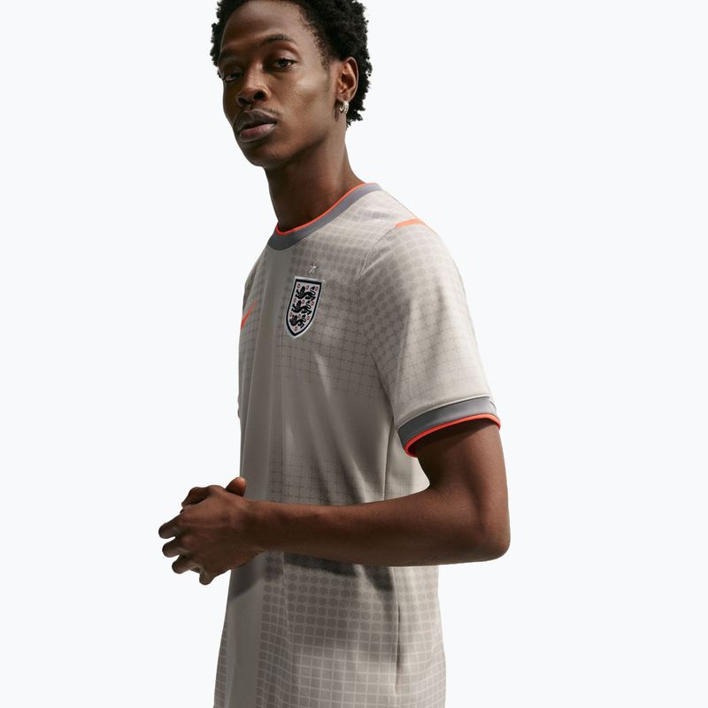 Мъжка футболна фланелка Nike England Academy Pro Pre-Match pewter grey/bright crimson 5