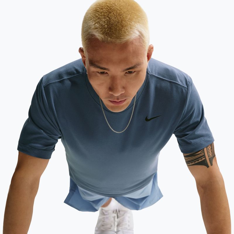 Мъжка тениска Nike Dri-Fit diffused blue/black 6