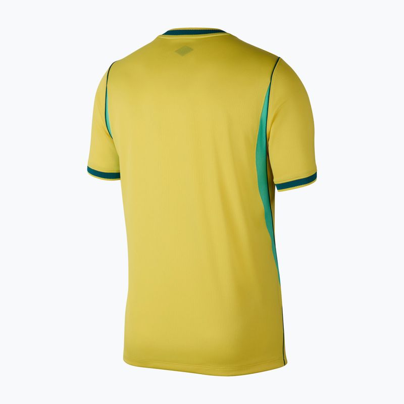 Мъжка футболна фланелка Nike Brazil 2026 Stadium Home Soccer Replica canary/light menta/geode teal 8
