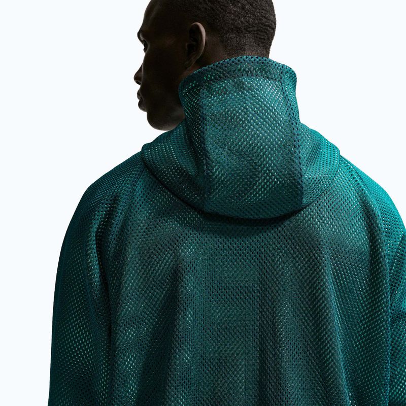 Мъжко футболно яке Nike Brazil Soccer Anthem geode teal/light mint/midwest gold 5