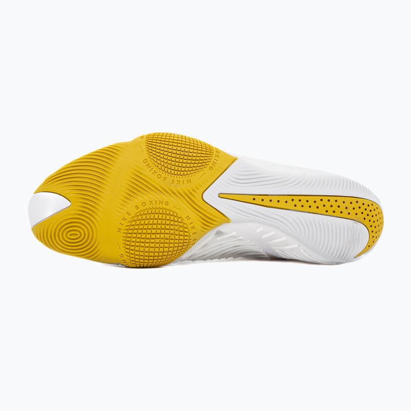 Боксови обувки Nike HyperKo 3 white/metallic gold 5