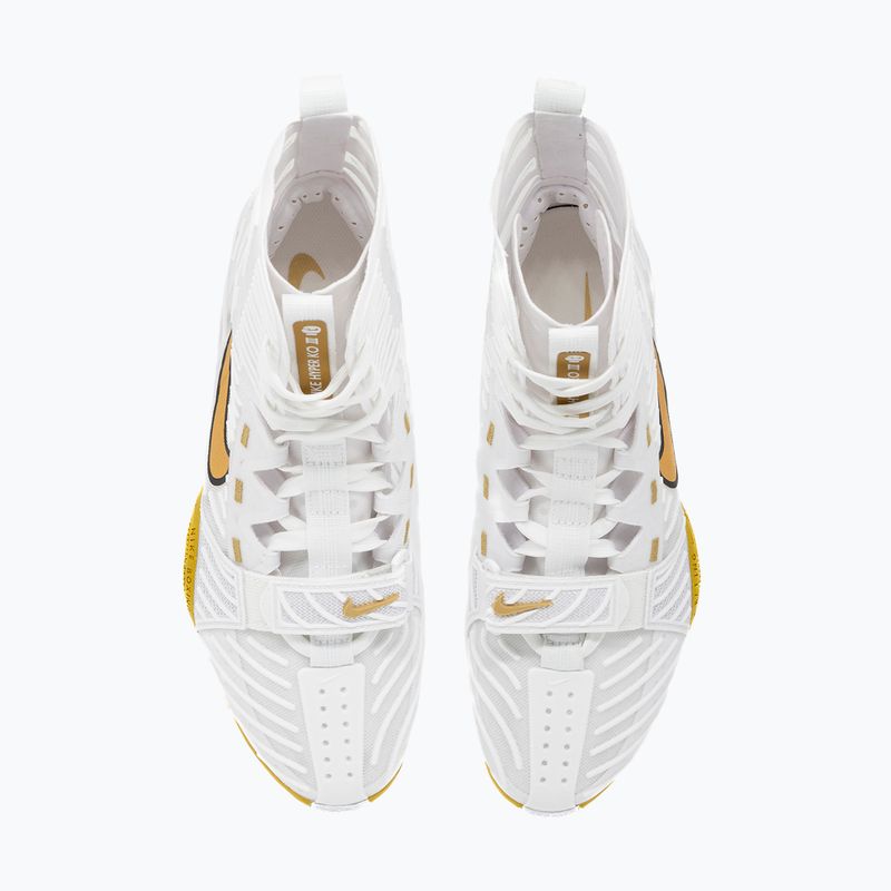 Боксови обувки Nike HyperKo 3 white/metallic gold 6