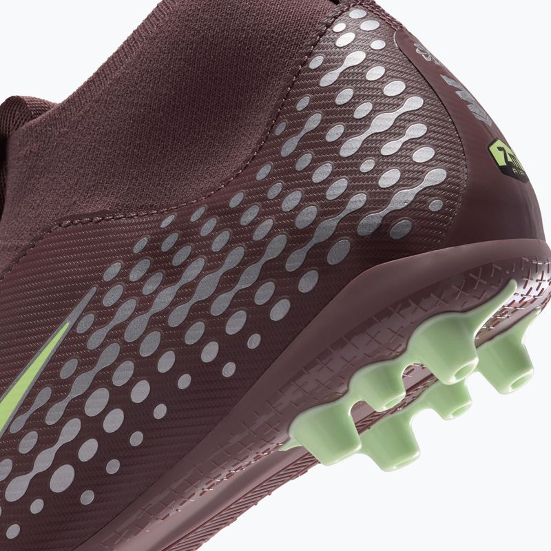 Детски футболни обувки Nike Zoom Superfly 10 Academy Kylian Mbappe AG plum eclipse/metallic silver 6