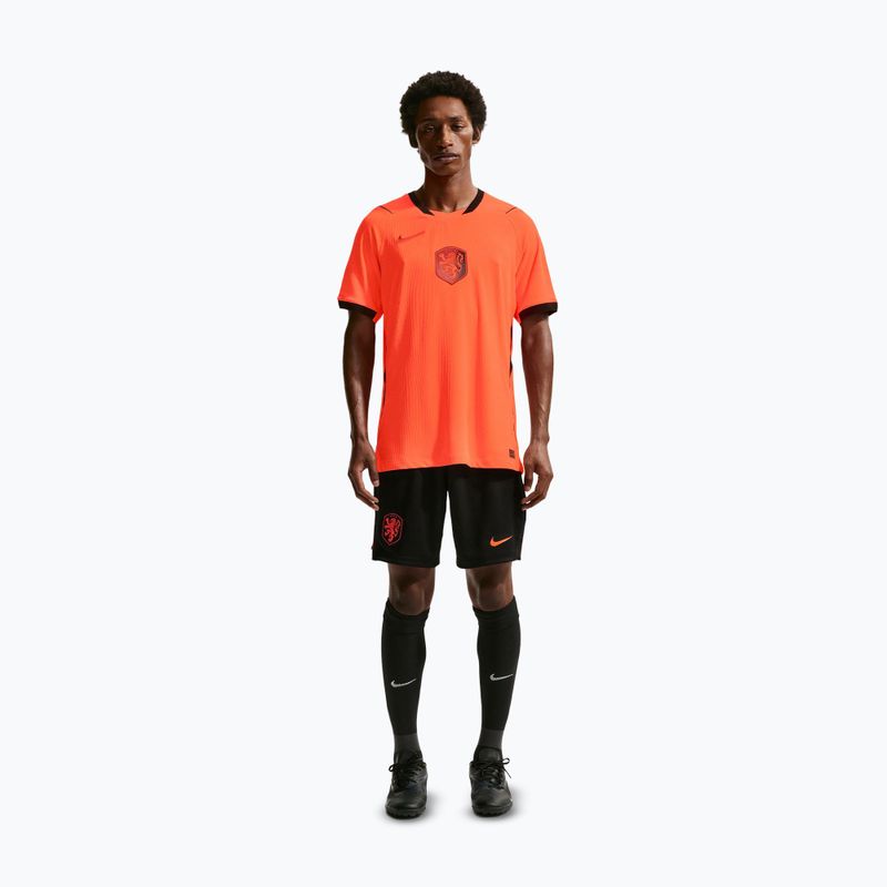 Мъжка футболна фланелка Nike Netherlands 2026/27 Match Home hyper crimson/black 2