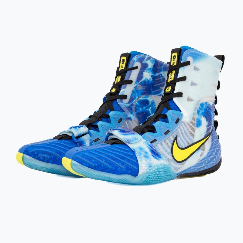 Боксови обувки Nike HyperKo 3 SE photo blue/sonic yellow 3