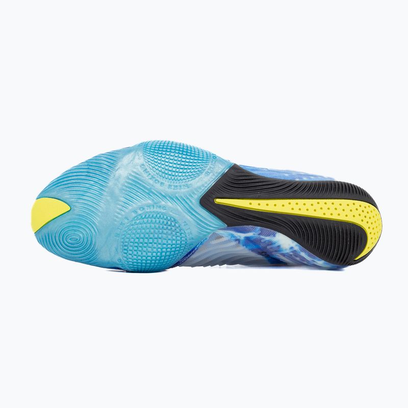 Боксови обувки Nike HyperKo 3 SE photo blue/sonic yellow 5