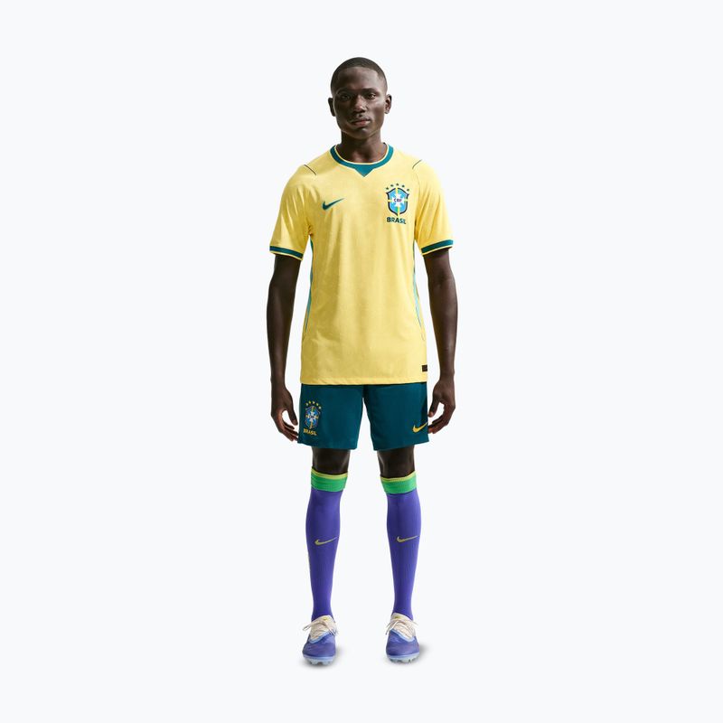 Мъжка футболна фланелка Nike Brazil 2026/27 Match Home canary/light mint/geode teal 2