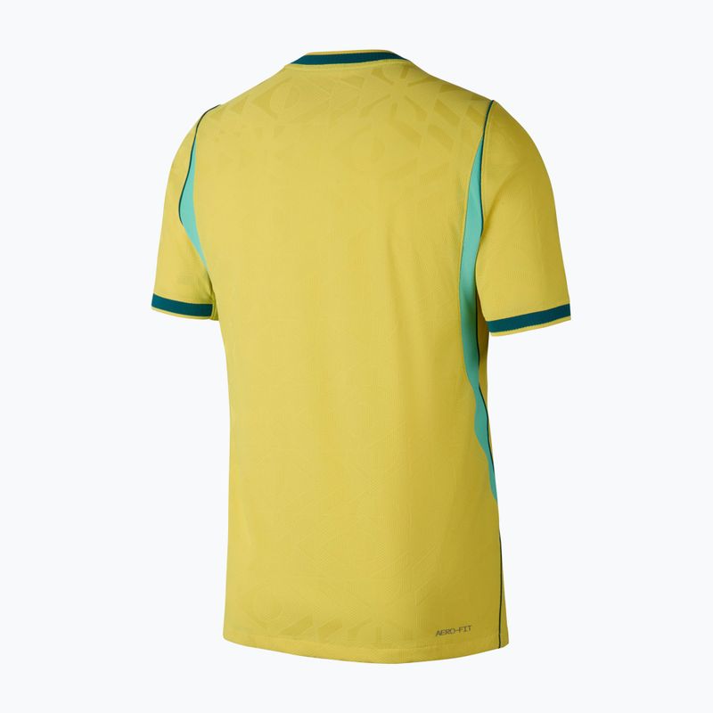 Мъжка футболна фланелка Nike Brazil 2026/27 Match Home canary/light mint/geode teal 9