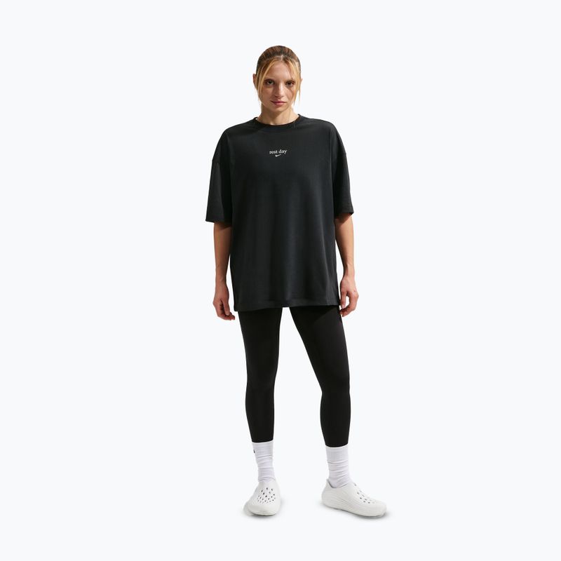 Дамска тениска Nike Dri-Fit black/white/white 2