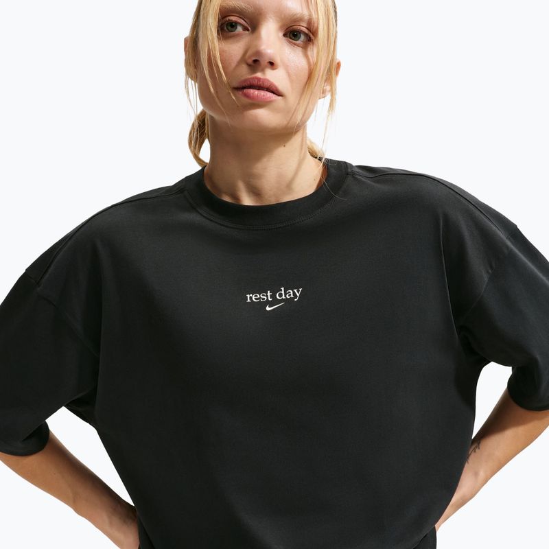 Дамска тениска Nike Dri-Fit black/white/white 5