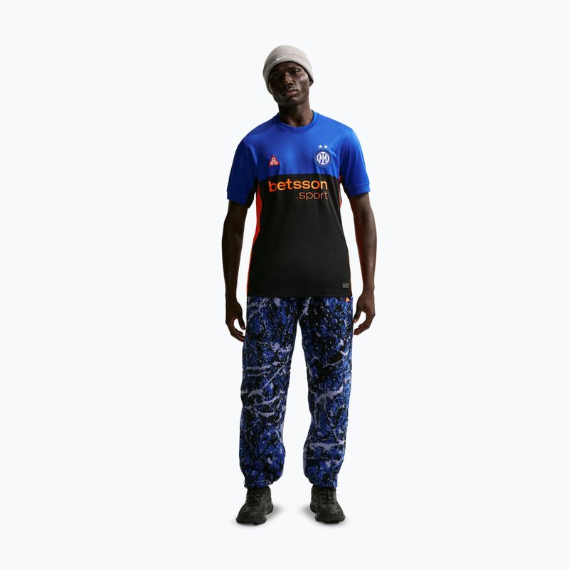 Мъжка футболна тениска Nike Inter Milan Stadium SE hyper blue/black/safety orange 2