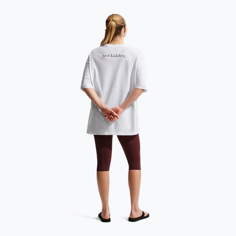 Дамска тениска Nike Dri-Fit white/black/black 3