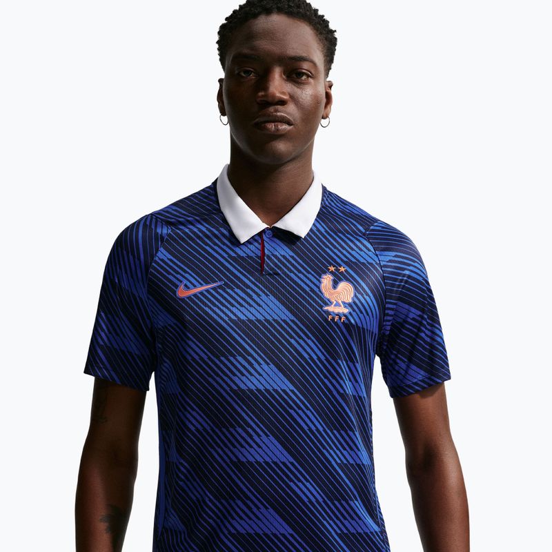 Мъжка футболна фланелка Nike FFF 2026 Stadium Home game royal/metallic copper 4